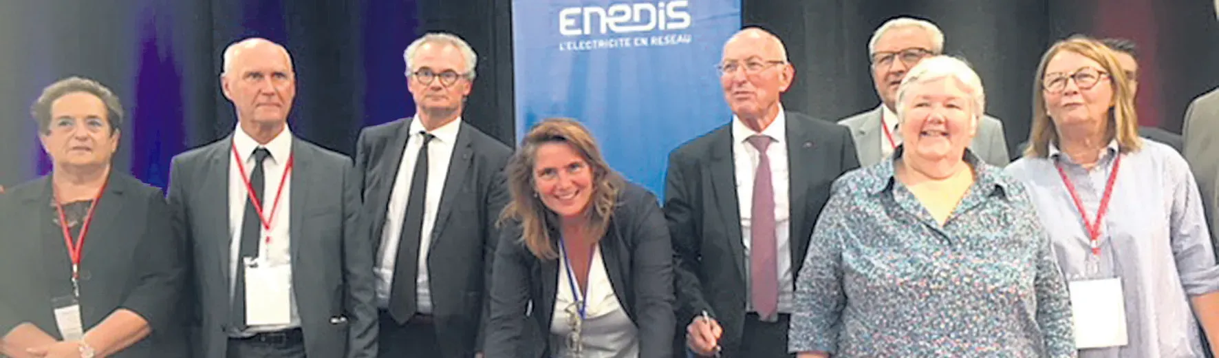 Trois conventions signées par ENEDIS