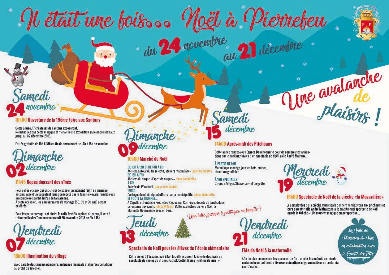Patrick Martinelli, maire : « Noël, moment du bilan et des perspectives »