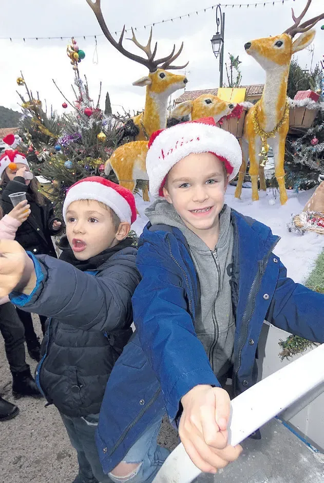 Les Borrels ont fêté la magie de Noël