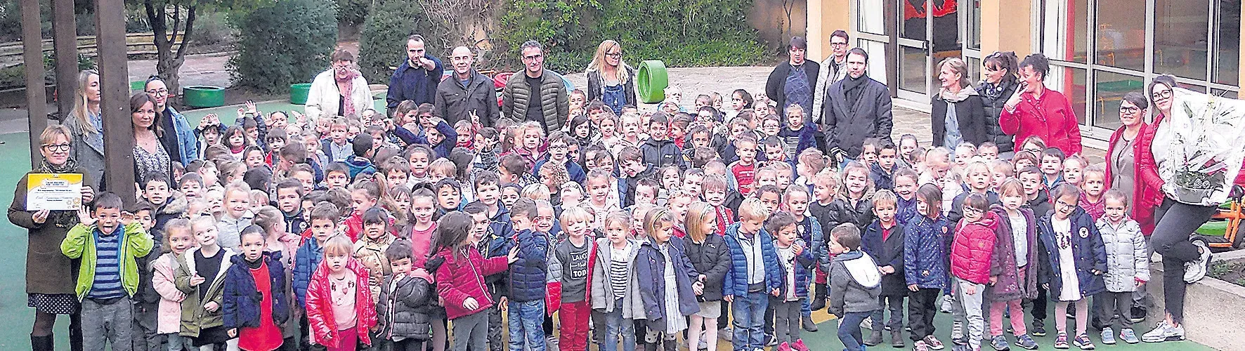 L’école maternelle primée au concours départemental