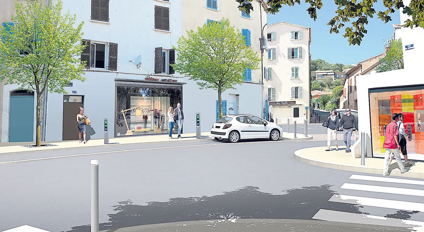 Le cours de Strasbourg et le carrefour Bourgneuf se refont une beauté