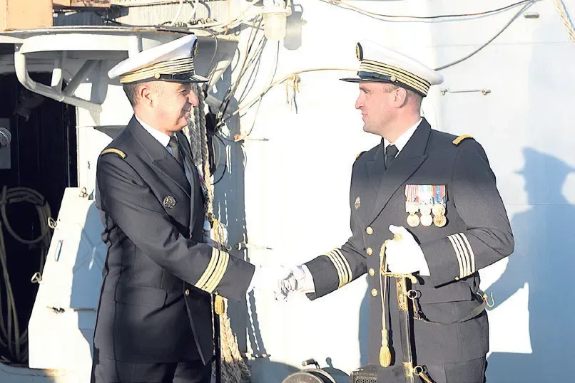 Un nouveau commandant pour le PHM Commandant Bouan