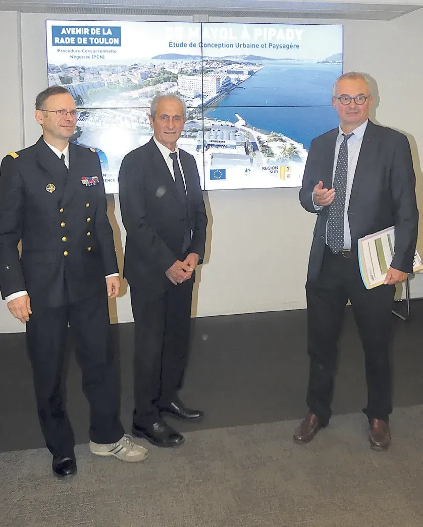 Hubert Falco : « Un projet pour ouvrir la ville sur la rade »