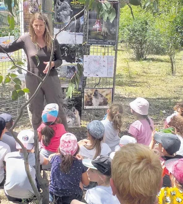 Sortie printanière pour les enfants du groupe scolaire