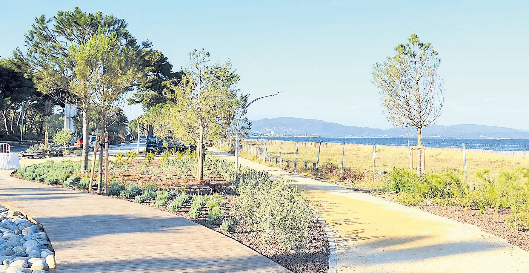 conservée et confortée, grâce à des dunes