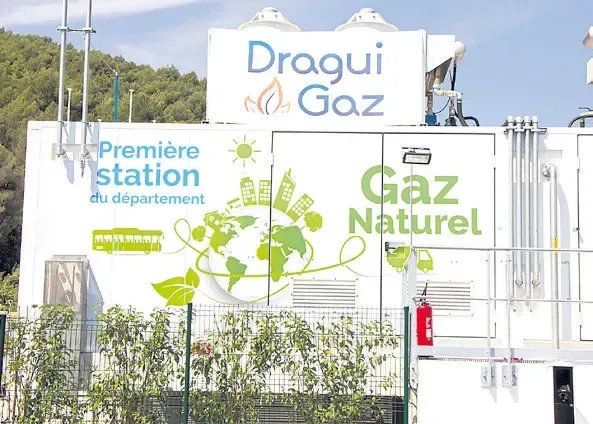Mise en service de la première station Gaz Naturel pour Véhicules (GNV) du Var