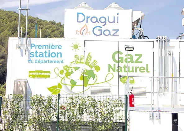 Mise en service de la première station Gaz Naturel pour Véhicules (GNV) du Var
