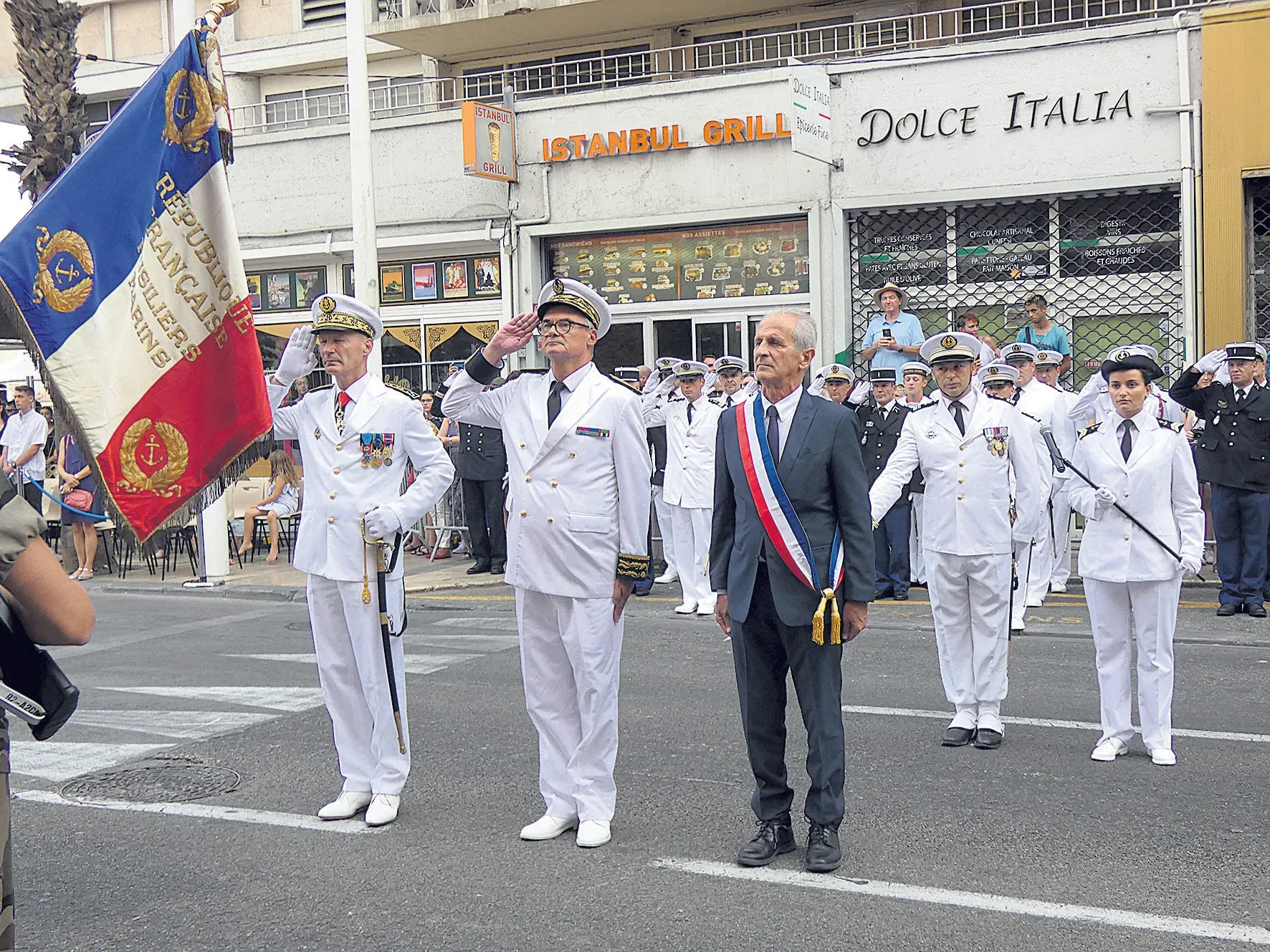 Le 14 juillet, Toulon a rendu hommage aux Armées