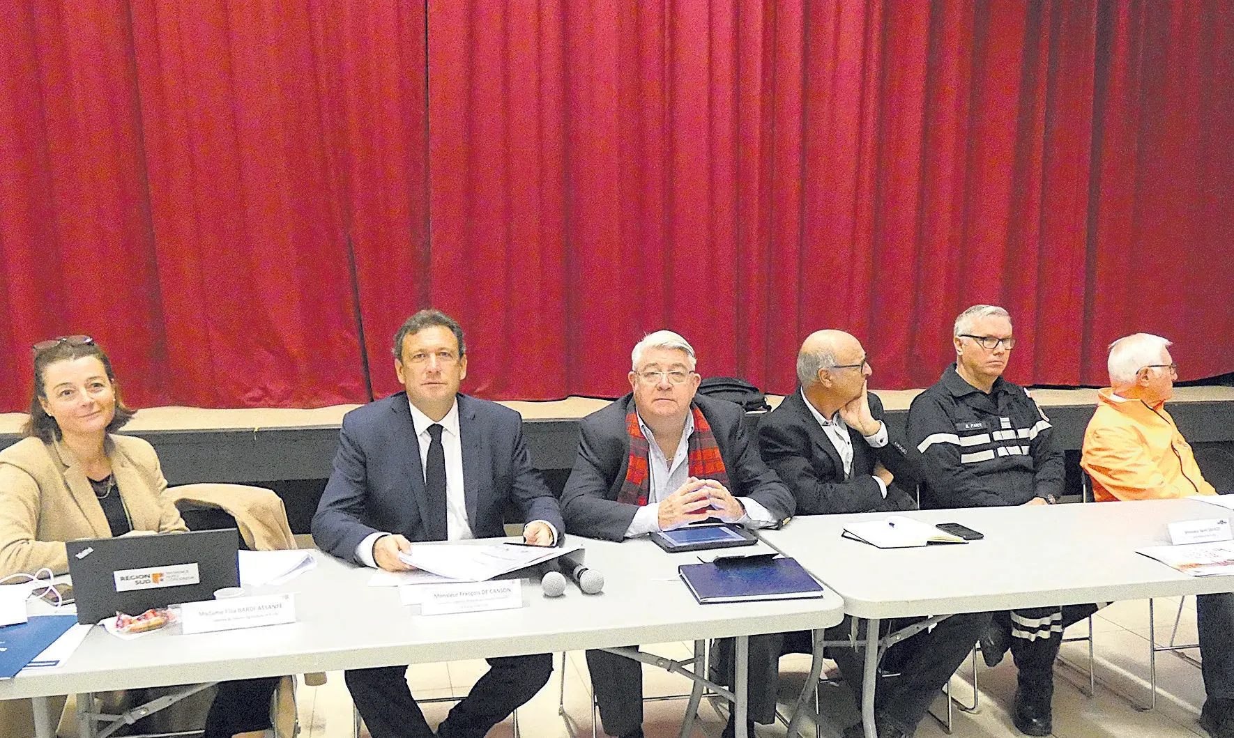François de Canson : « En matière d’incendies, la Région coordonne les actions publiques »