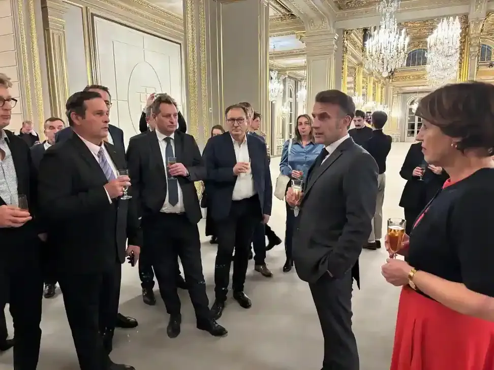 Arbre de Noel à l"Elysée